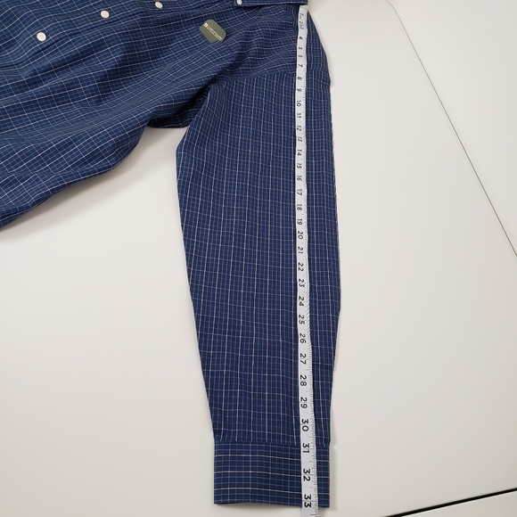 Eddie Bauer Mens Relaxed Fit Wrinkle Resitant Long Sleeve Button Shirt Size L - Picture 13 of 14